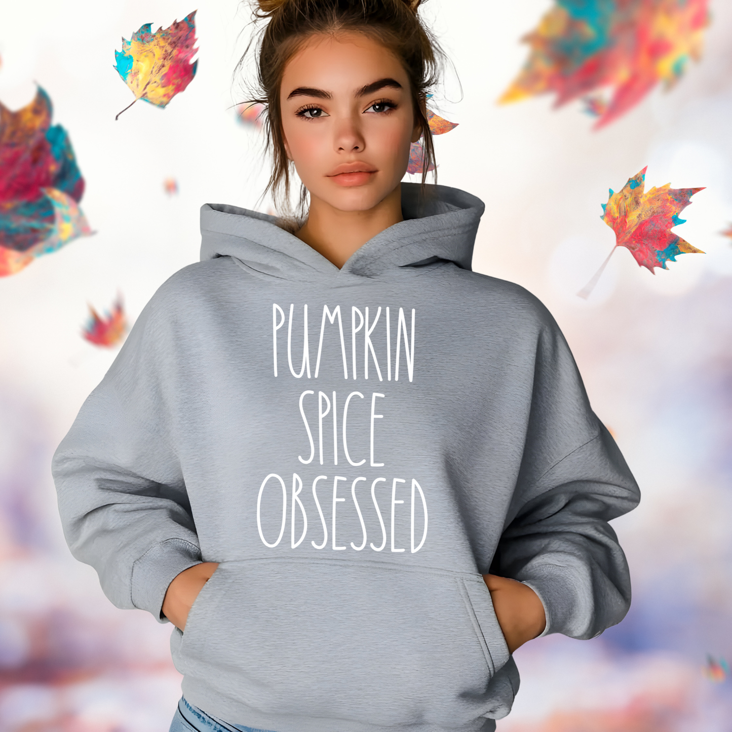Pumpkin Spice Obsessed Pullover Hoodie
