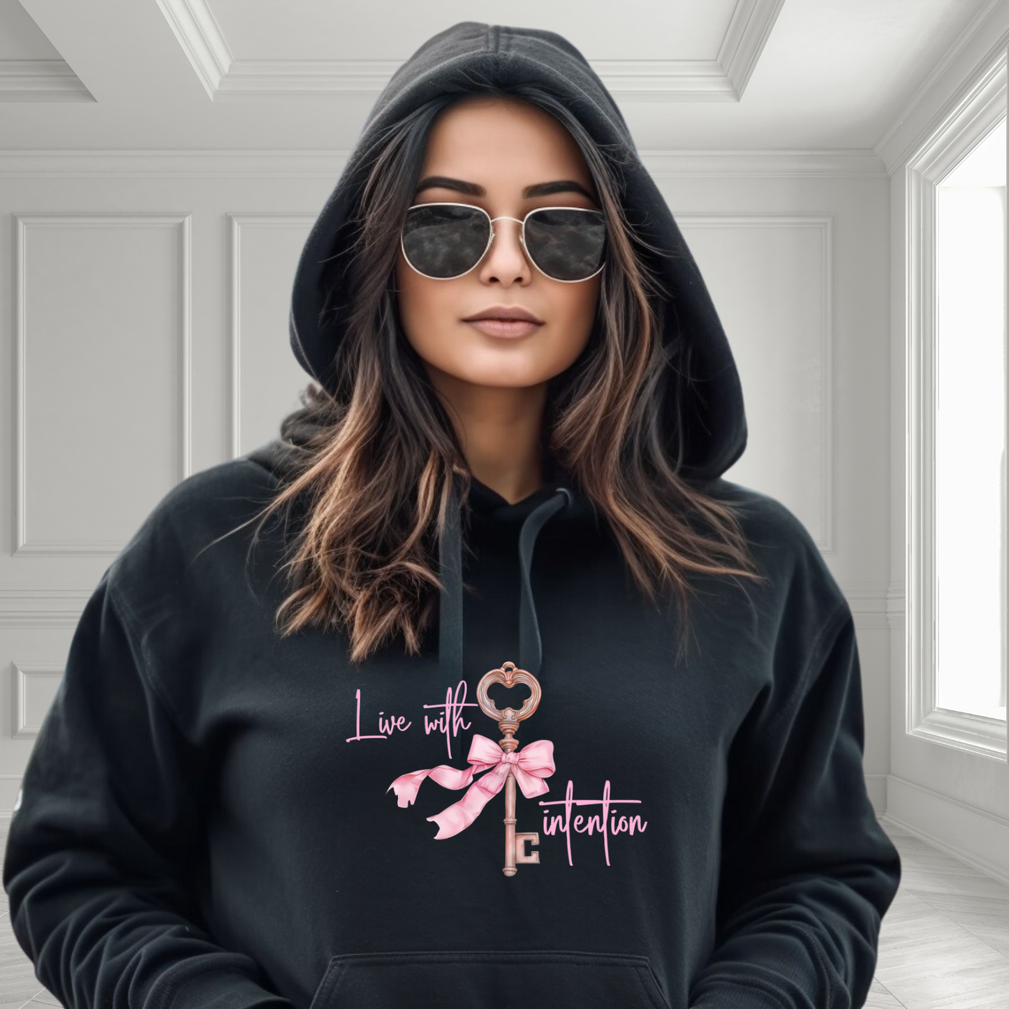 Live With Intention Pullover Hoodie