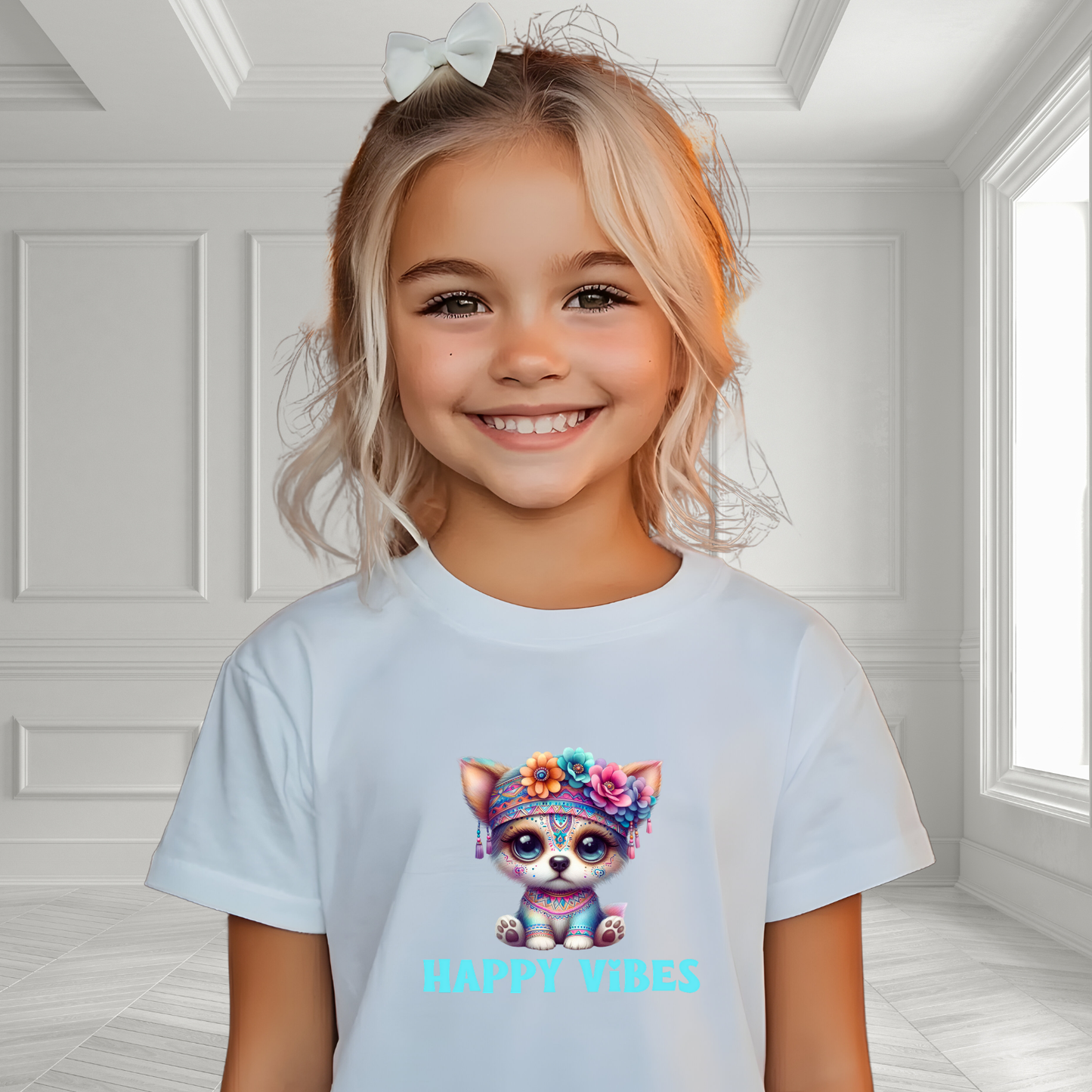 Happy Vibes Kid's T-Shirt