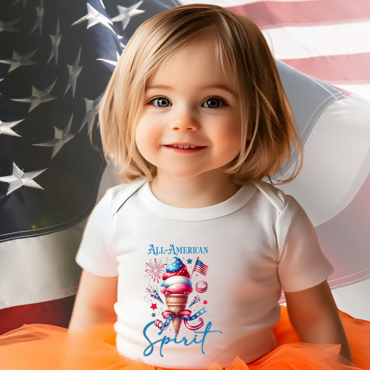 All-American Spirit Toddler T-Shirt