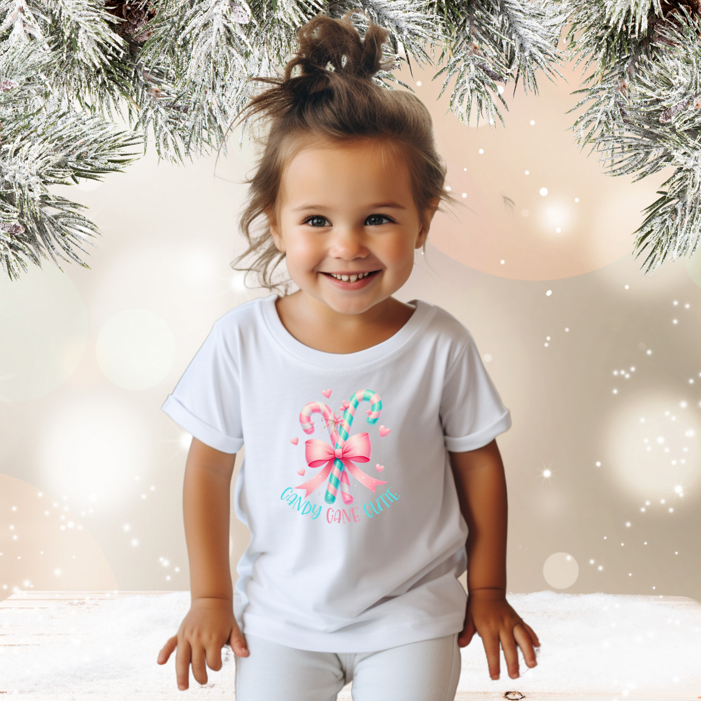 Candy Cane Cutie Toddler T-Shirt