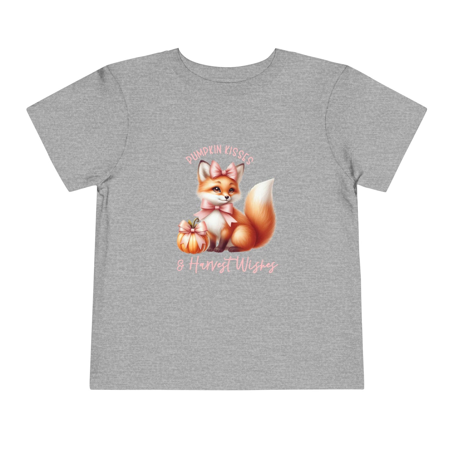 Pumpkin Kisses & Harvest Wishes Toddler T-Shirt
