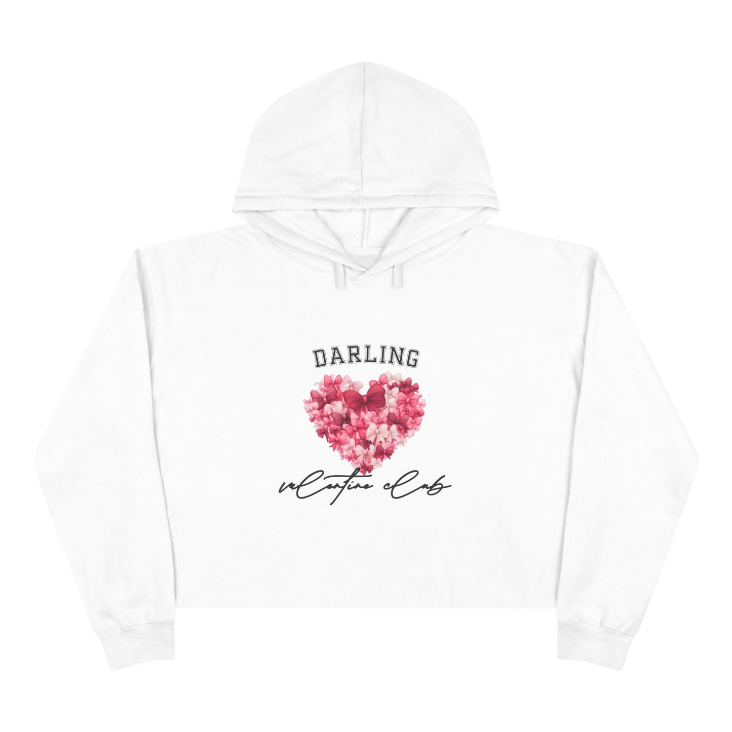 Darling Valentine Club Crop Hoodie