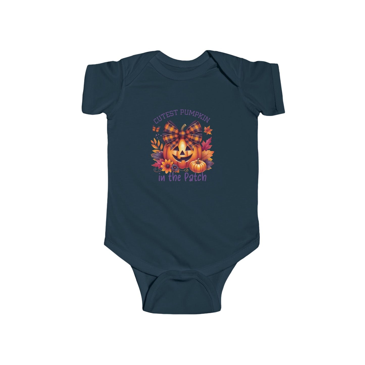 Cutest Pumpkin In The Patch Infant Short Sleeve Onesie