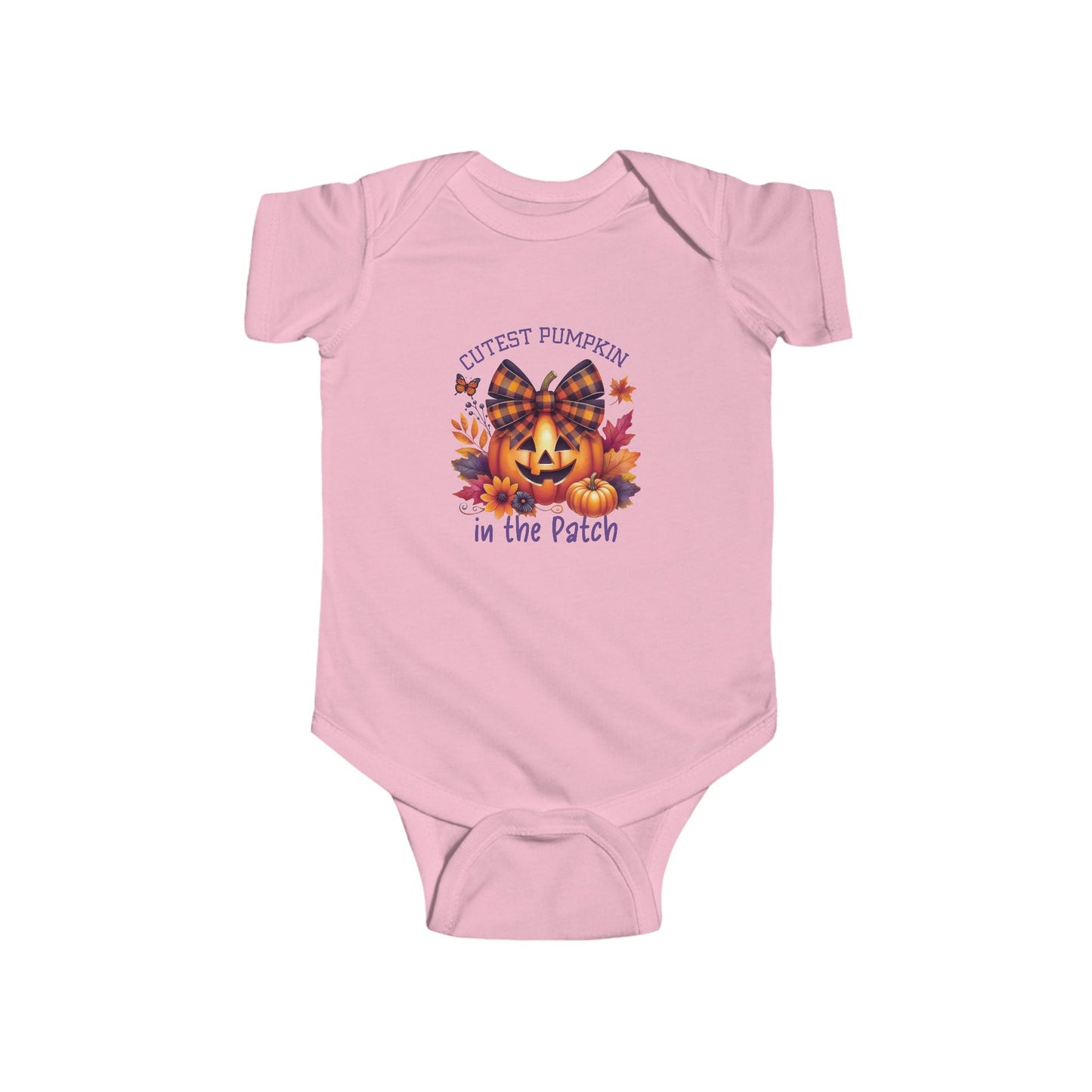 Cutest Pumpkin In The Patch Infant Short Sleeve Onesie