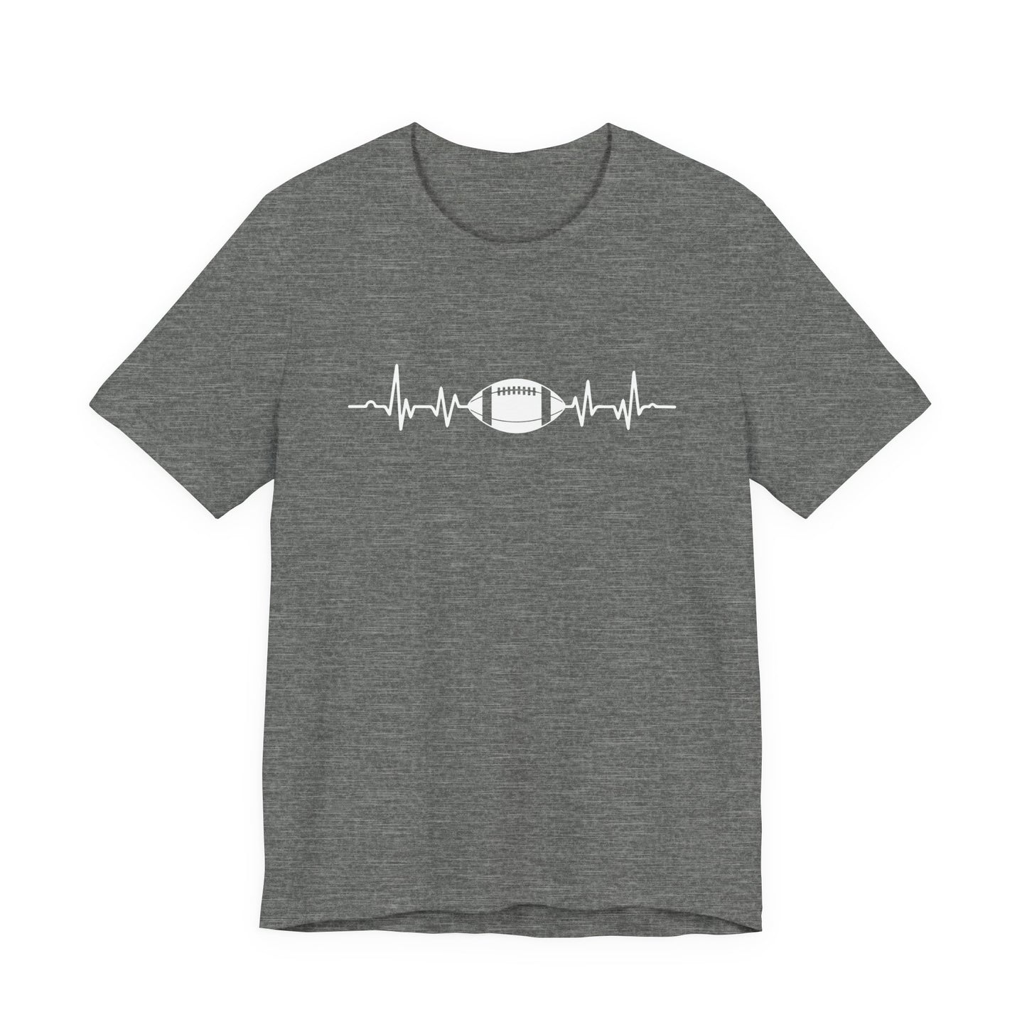 Football Heartbeat T-Shirt