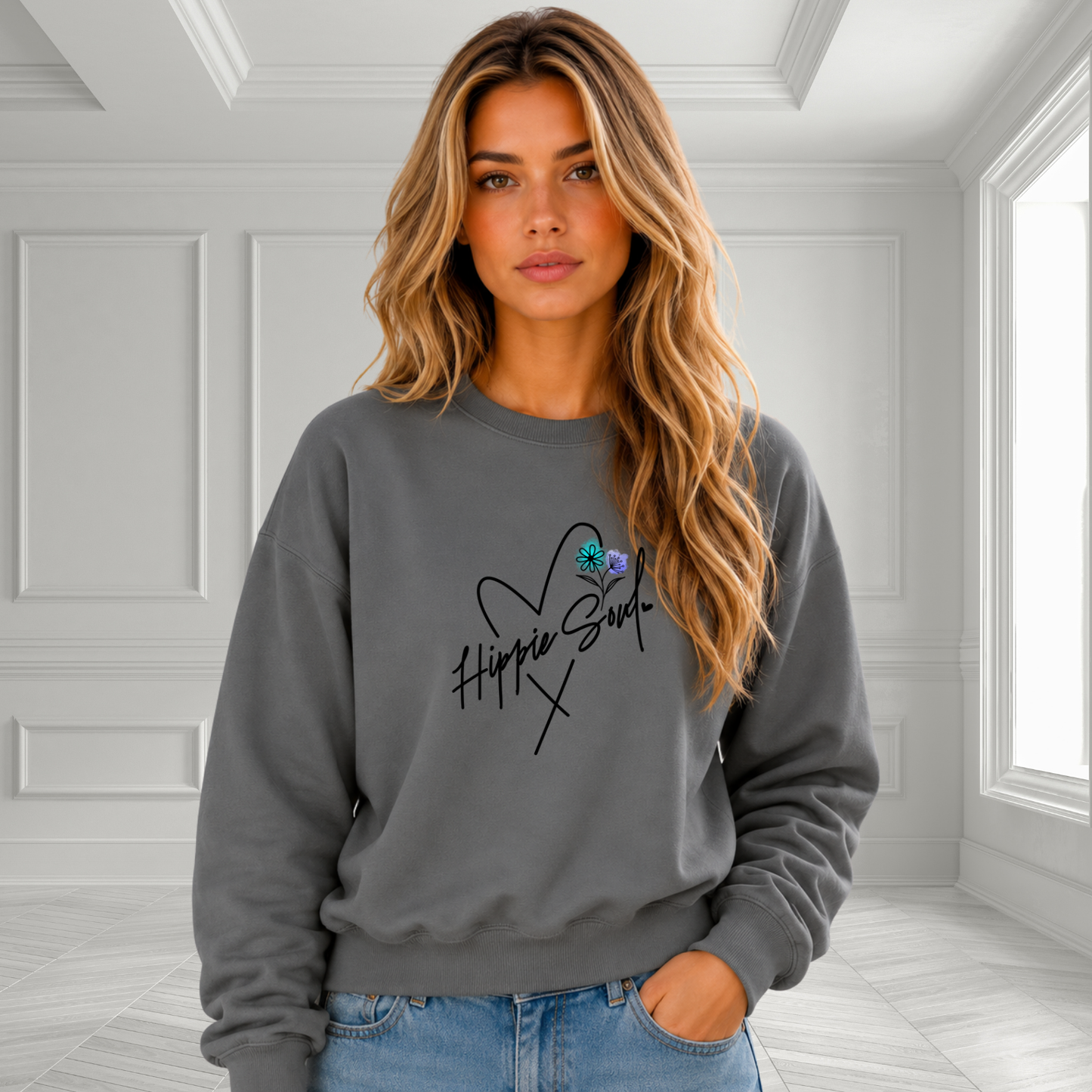 Hippie Soul Crewneck Sweatshirt