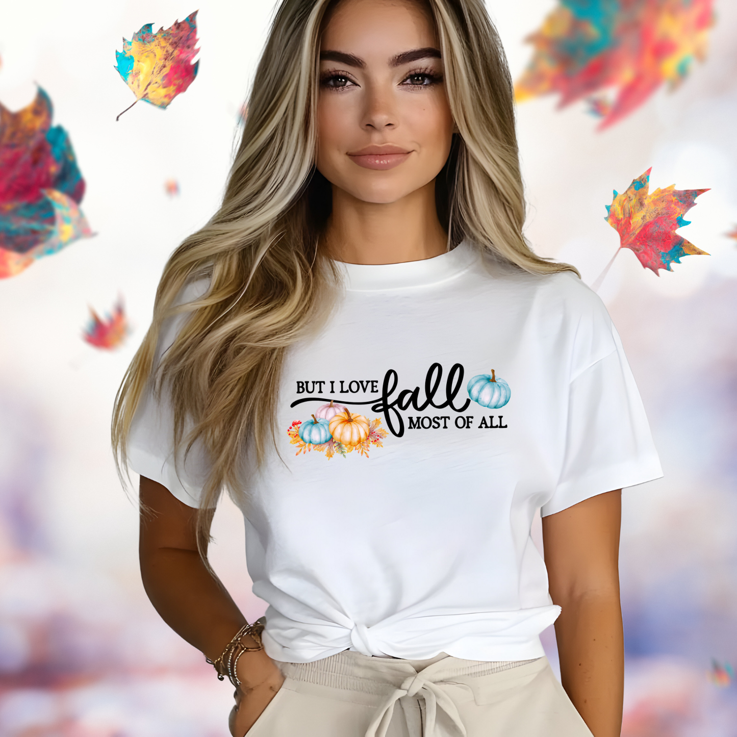 But I Love Fall Most Of All T-Shirt