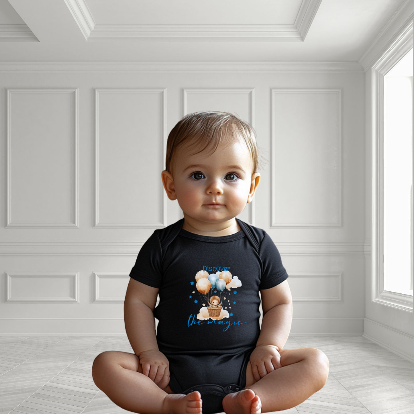 Discover The Magic Infant Short Sleeve Onesie