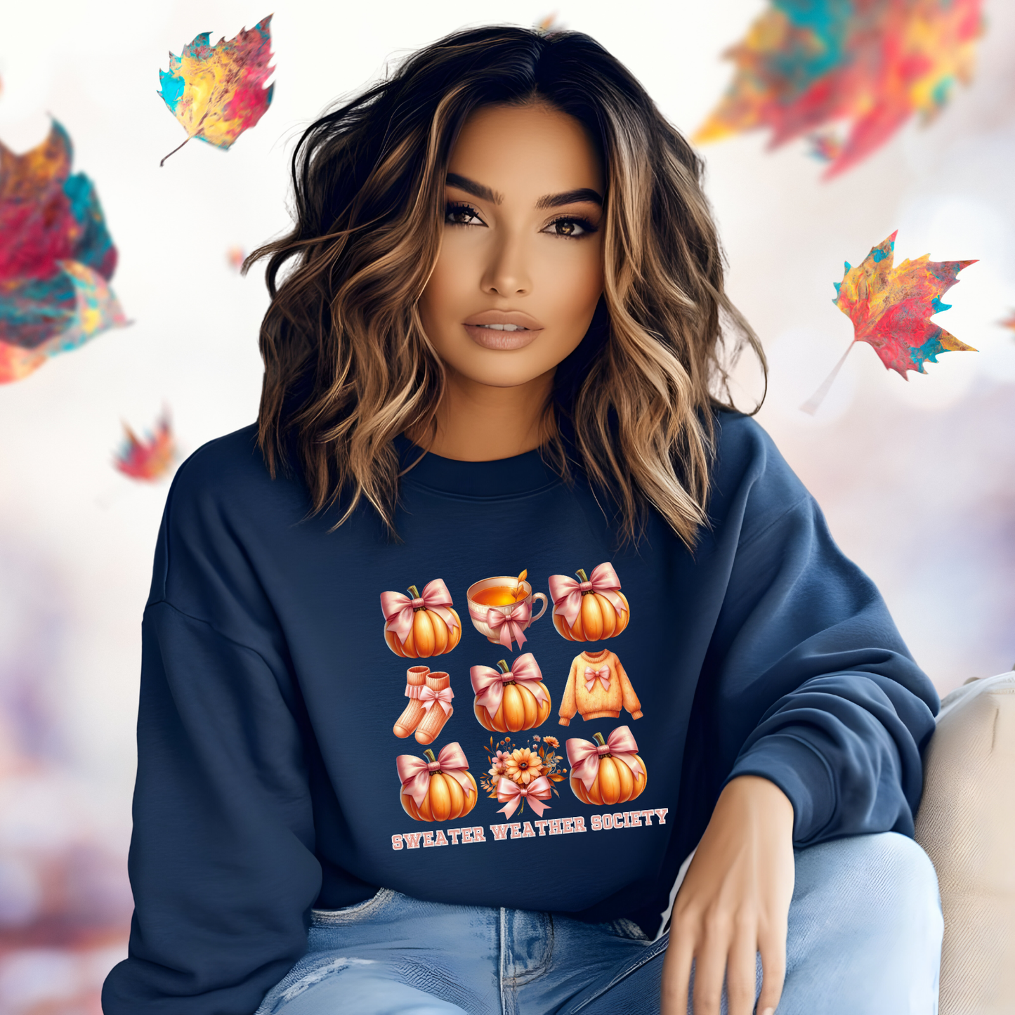 Sweater Weather Society Crewneck Sweatshirt