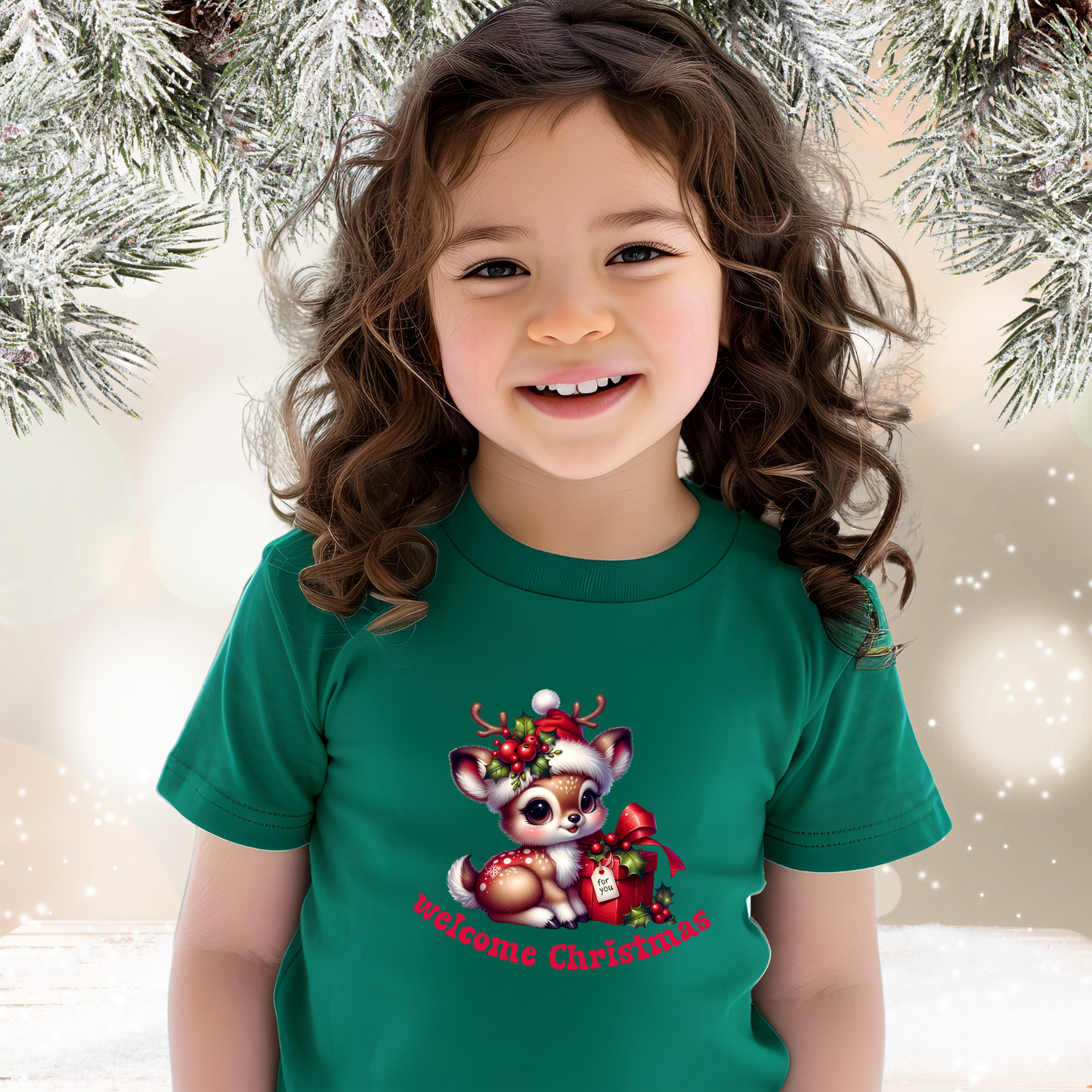 Welcome Christmas Kids T-Shirt