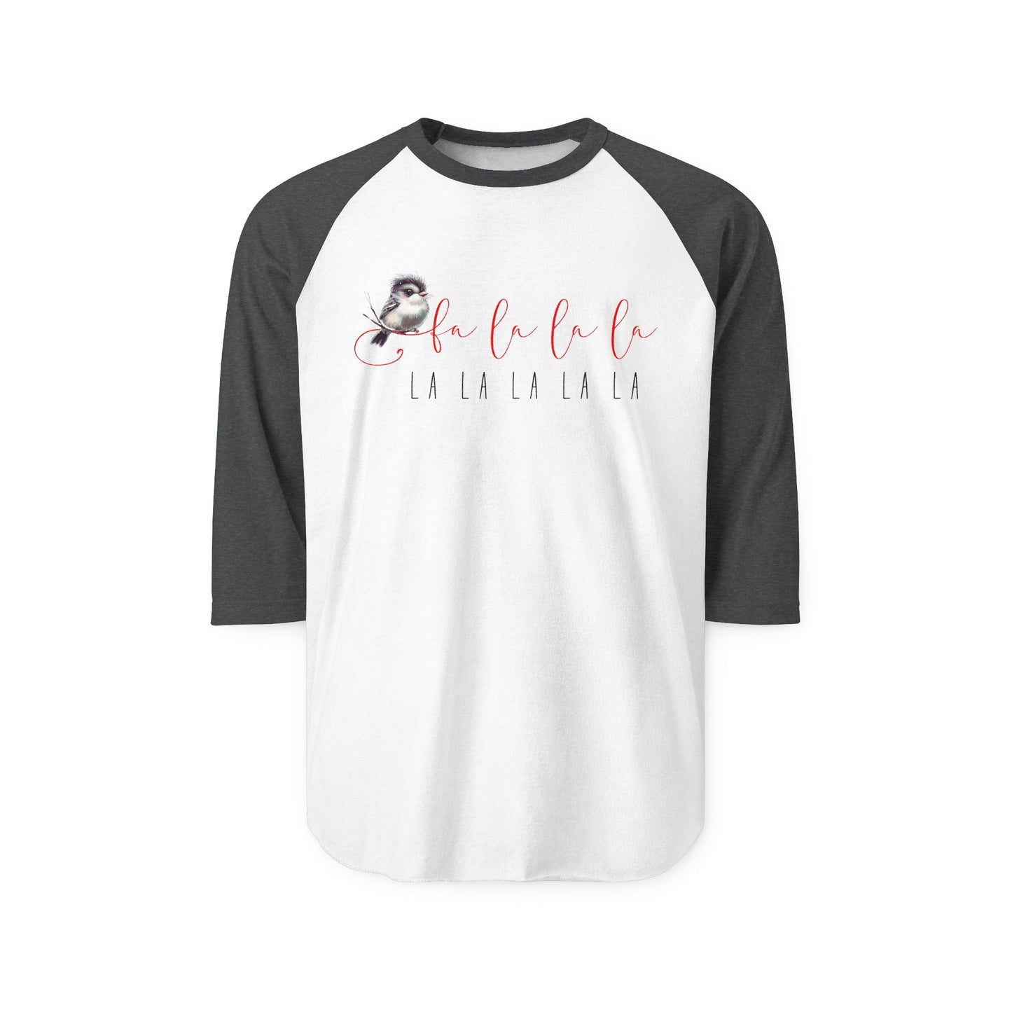 Fa La La La Baseball Tee