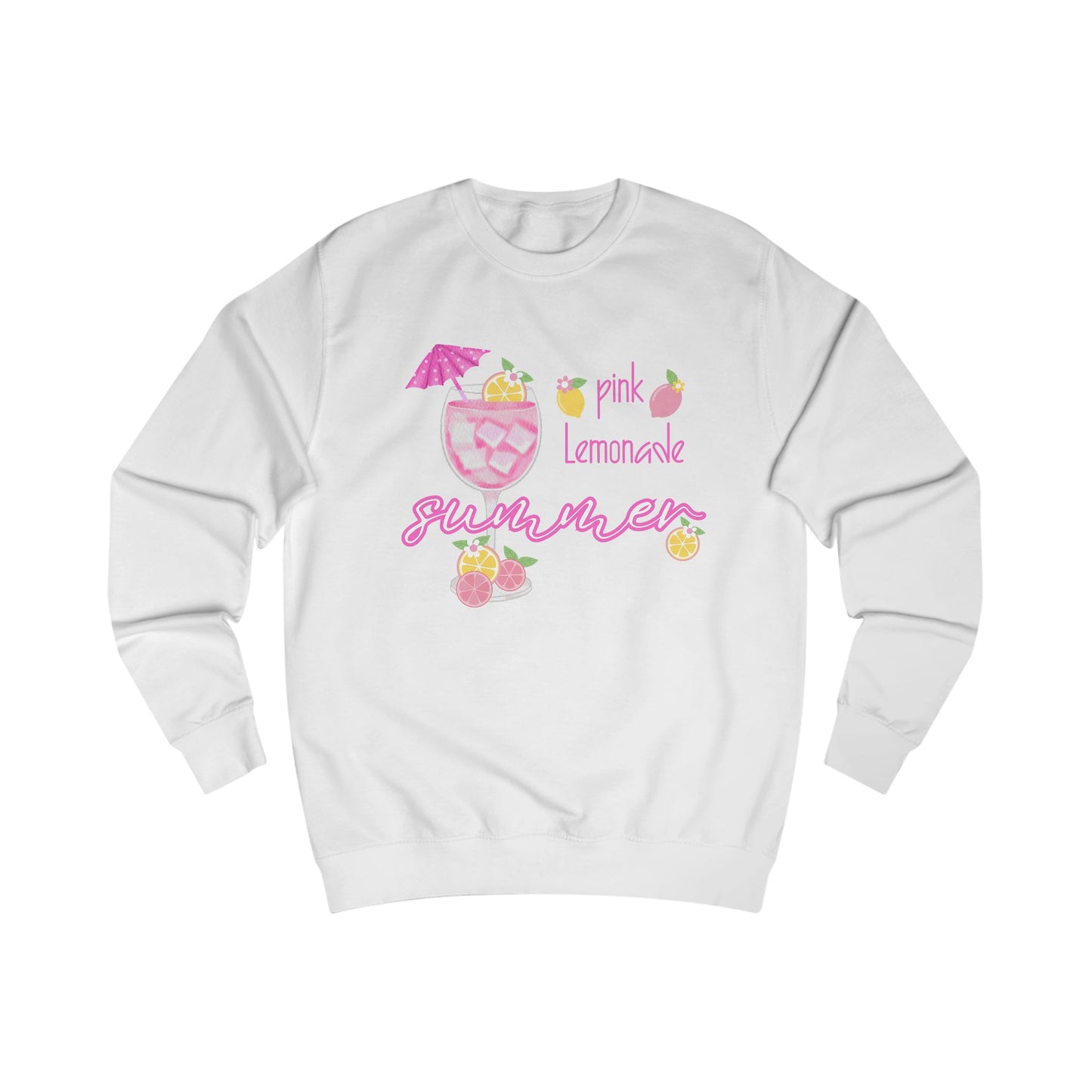 Pink Lemonade Summer Crewneck Sweatshirt