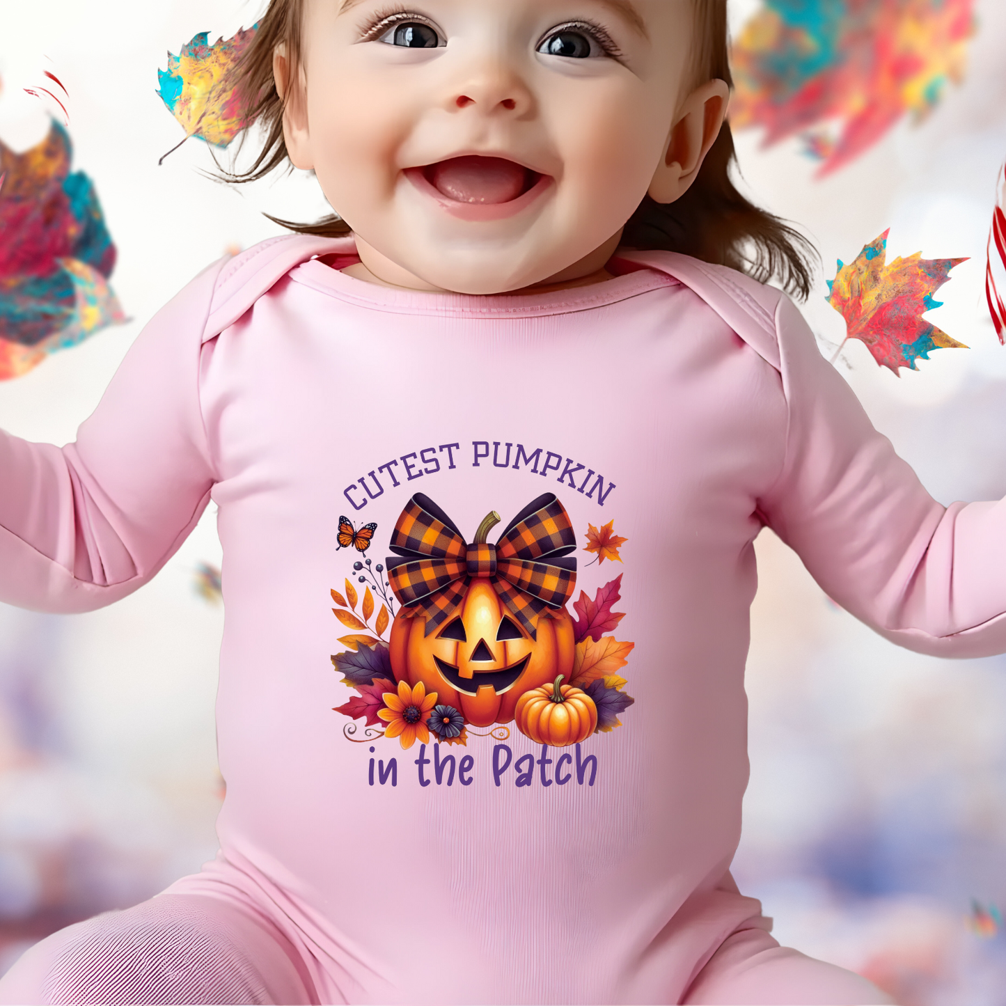 Cutest Pumpkin In The Patch Infant Long Sleeve Onesie