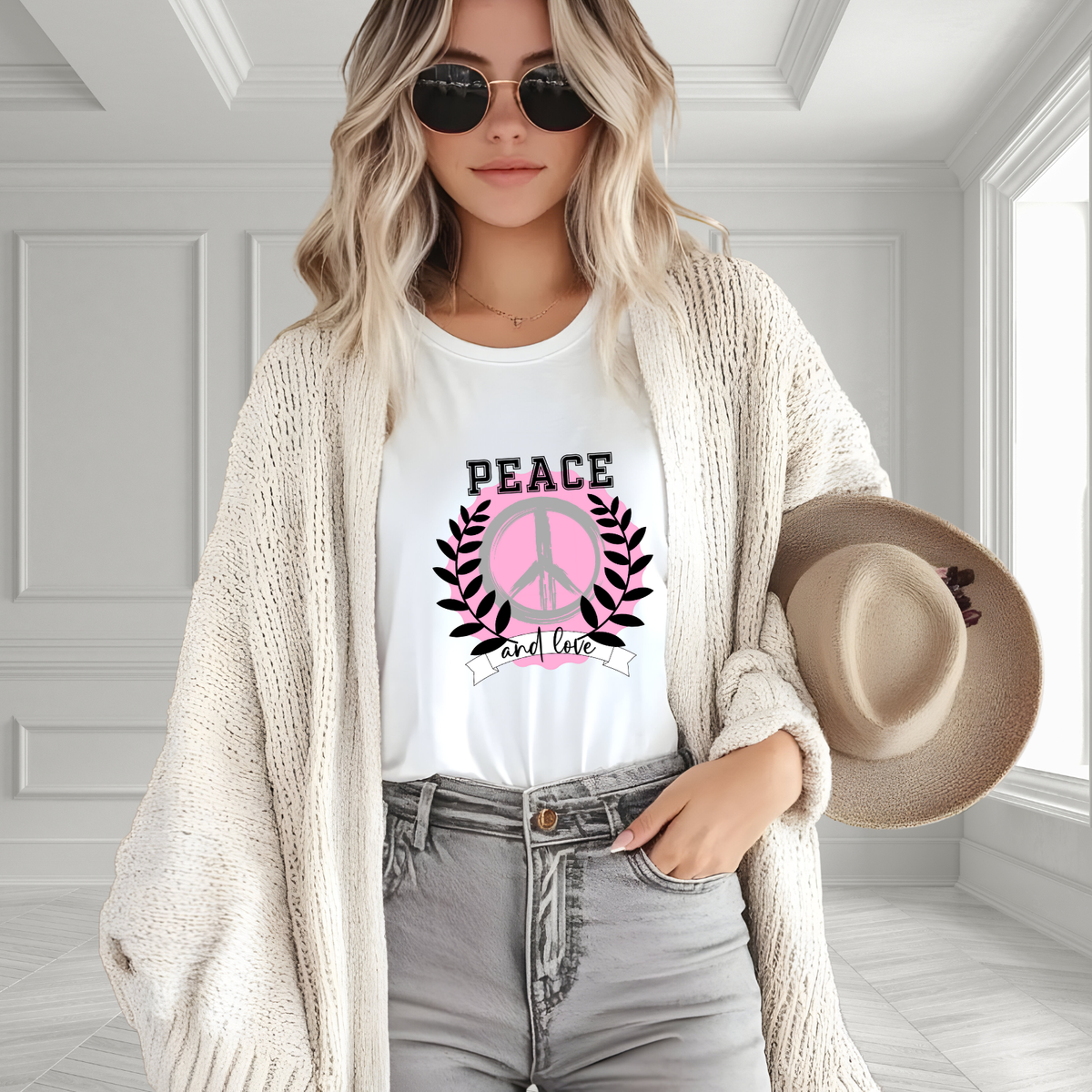 Peace And Love T-Shirt