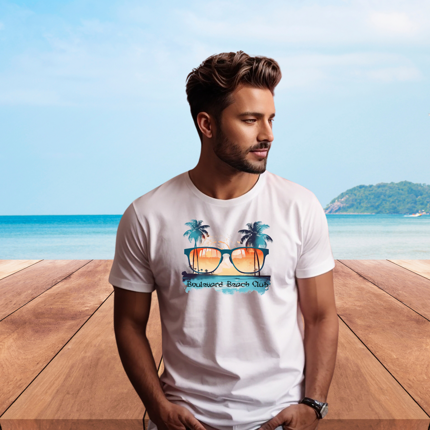 Boulevard Beach Club T-Shirt