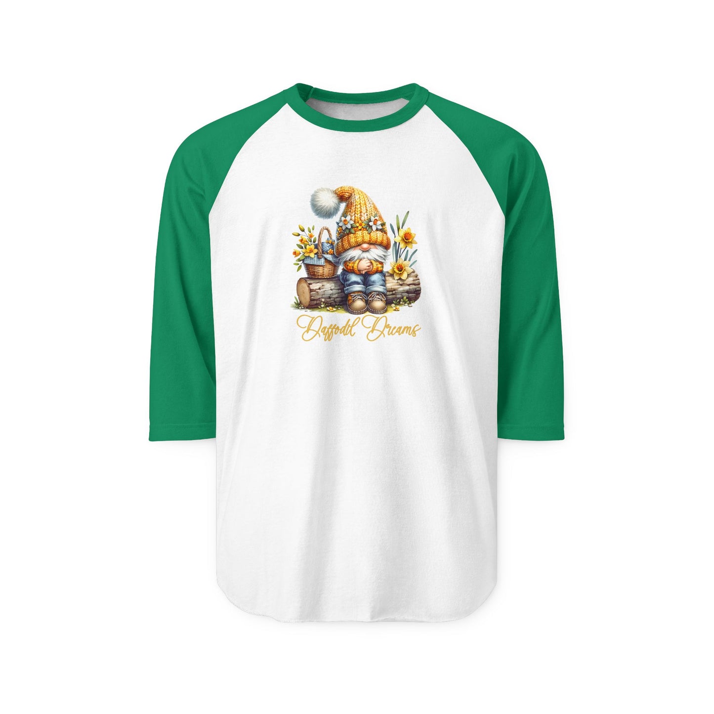 Daffodil Dreams Baseball Tee