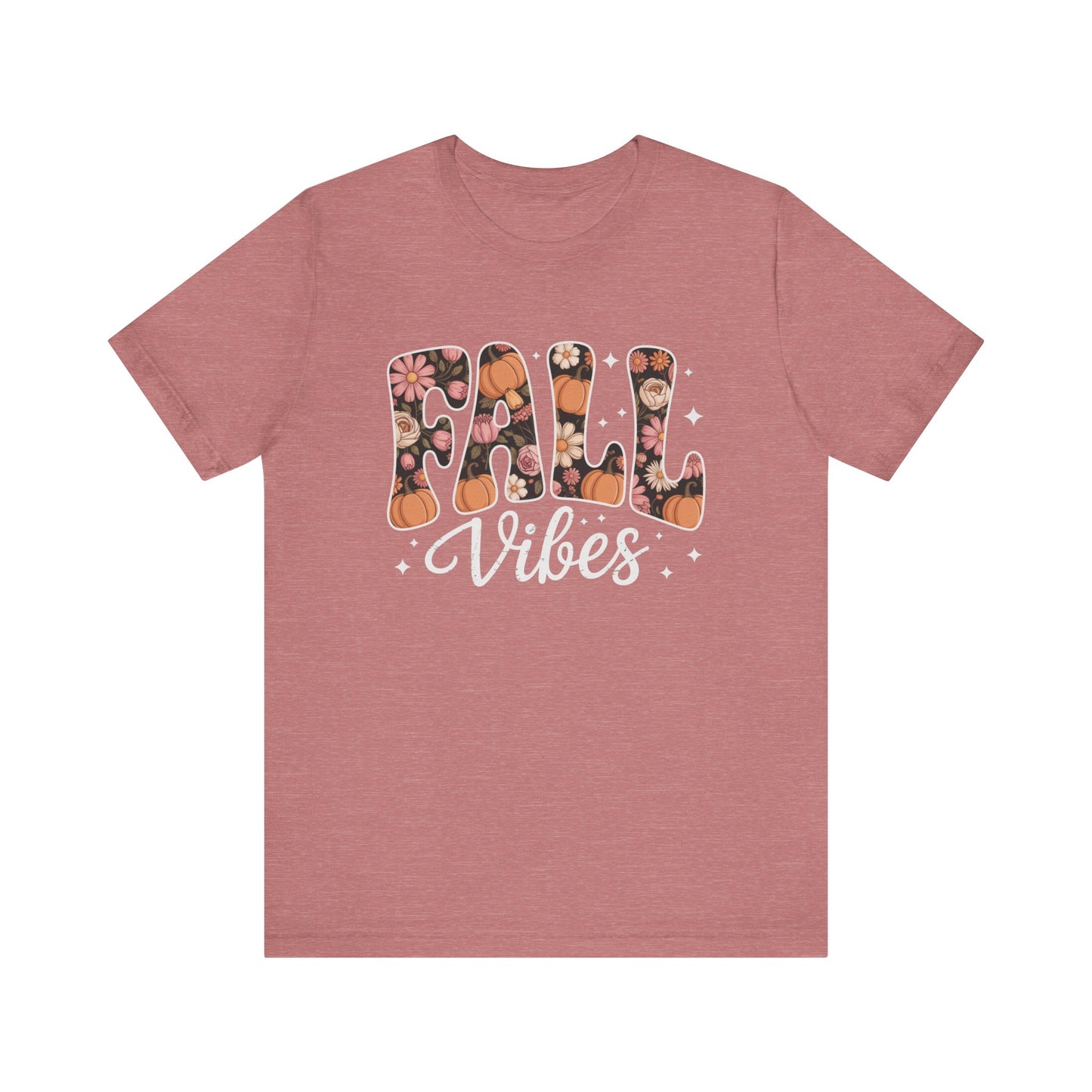 Fall Vibes Floral T-Shirt