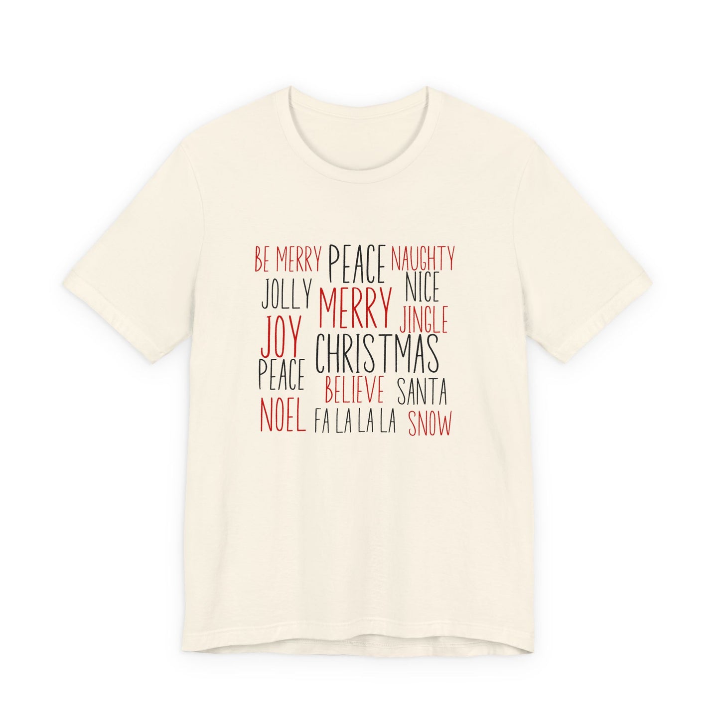 Festive Holiday Words T-Shirt