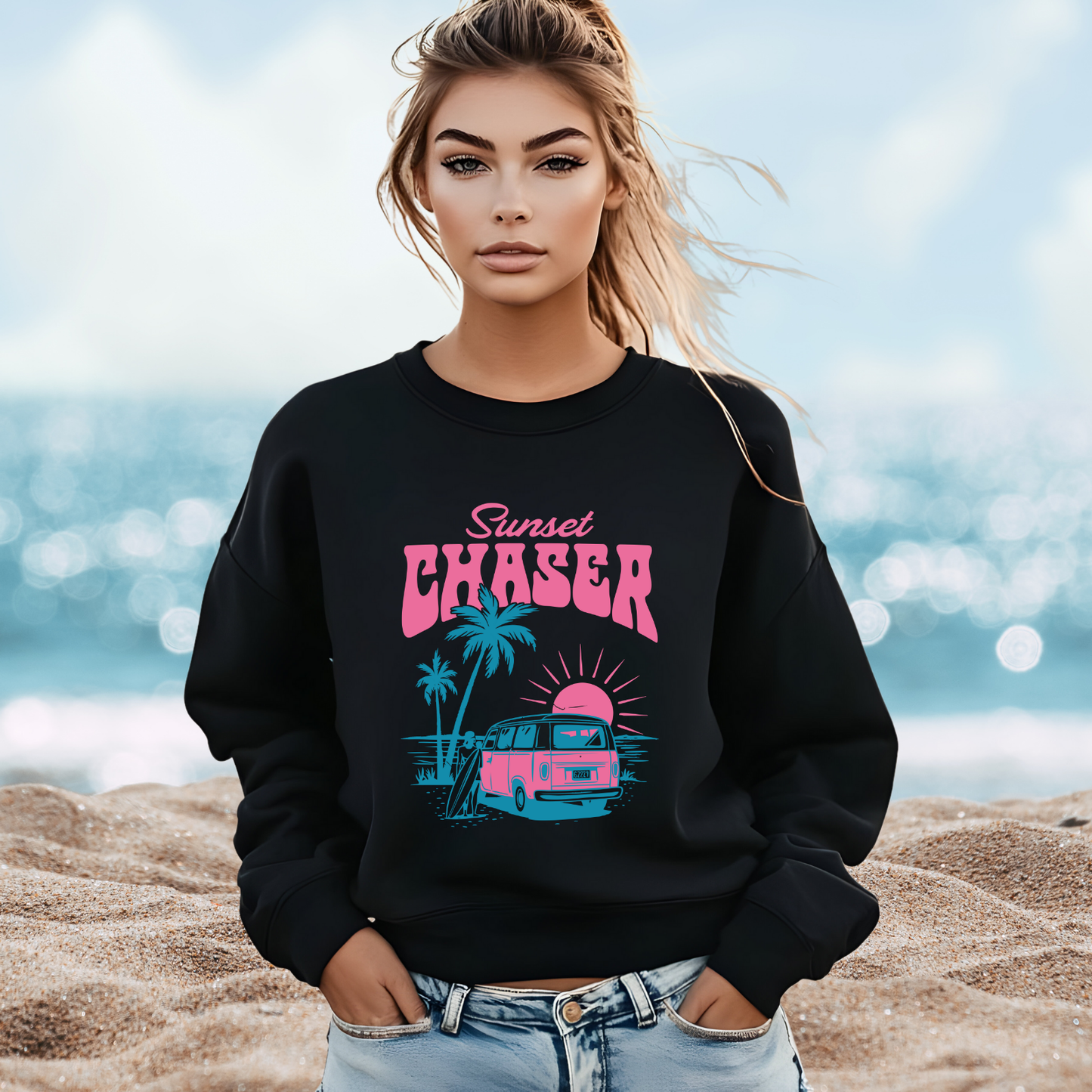 Sunset Chaser Crewneck Sweatshirt