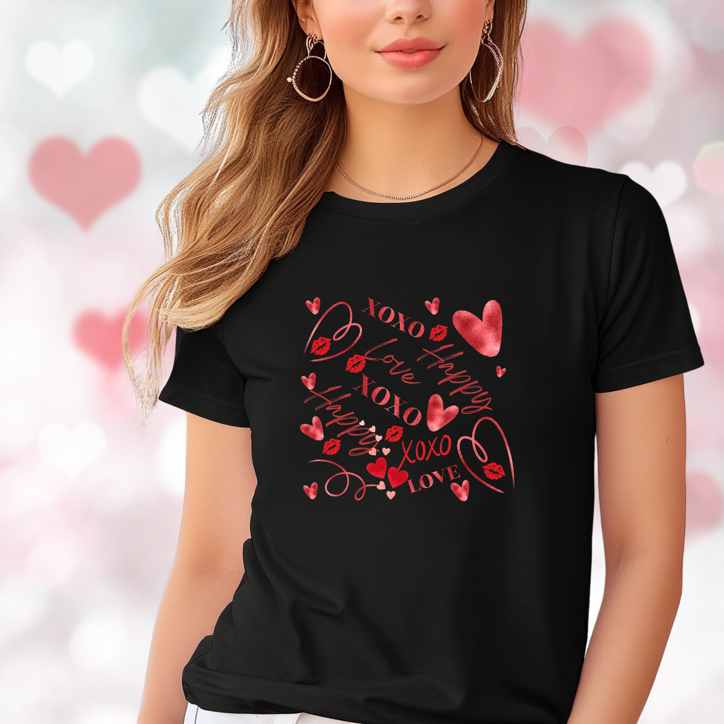 Valentine Word Art T-Shirt