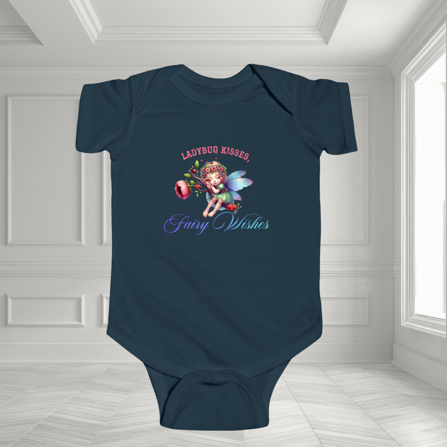 Fairy Wishes Infant Short Sleeve Onesie
