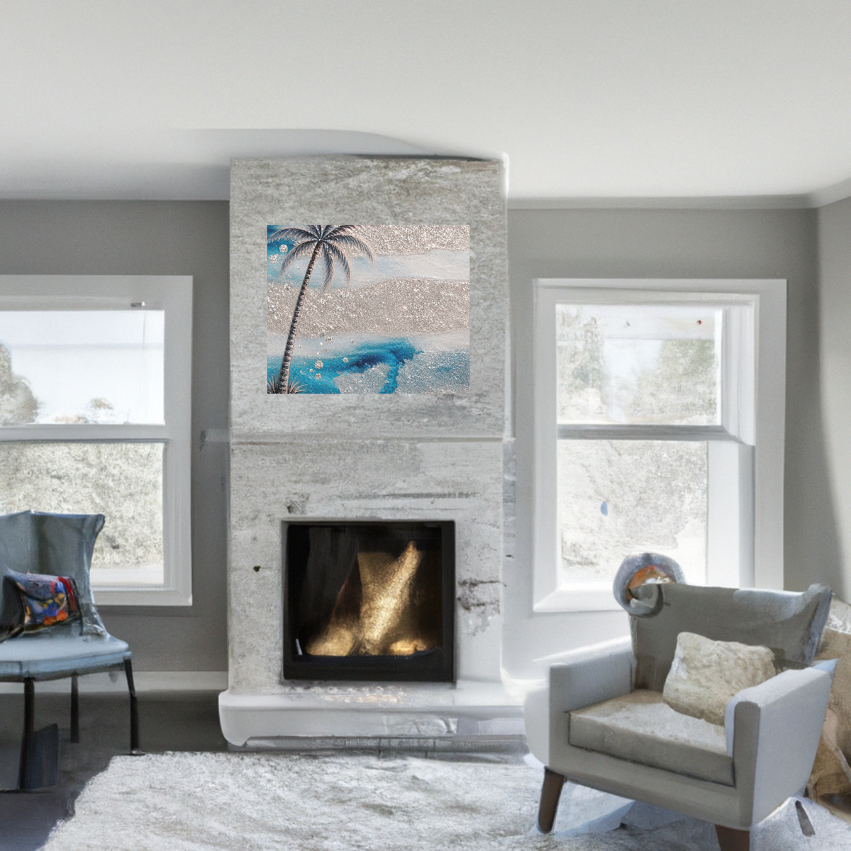 Paradise Found Canvas Wall Art