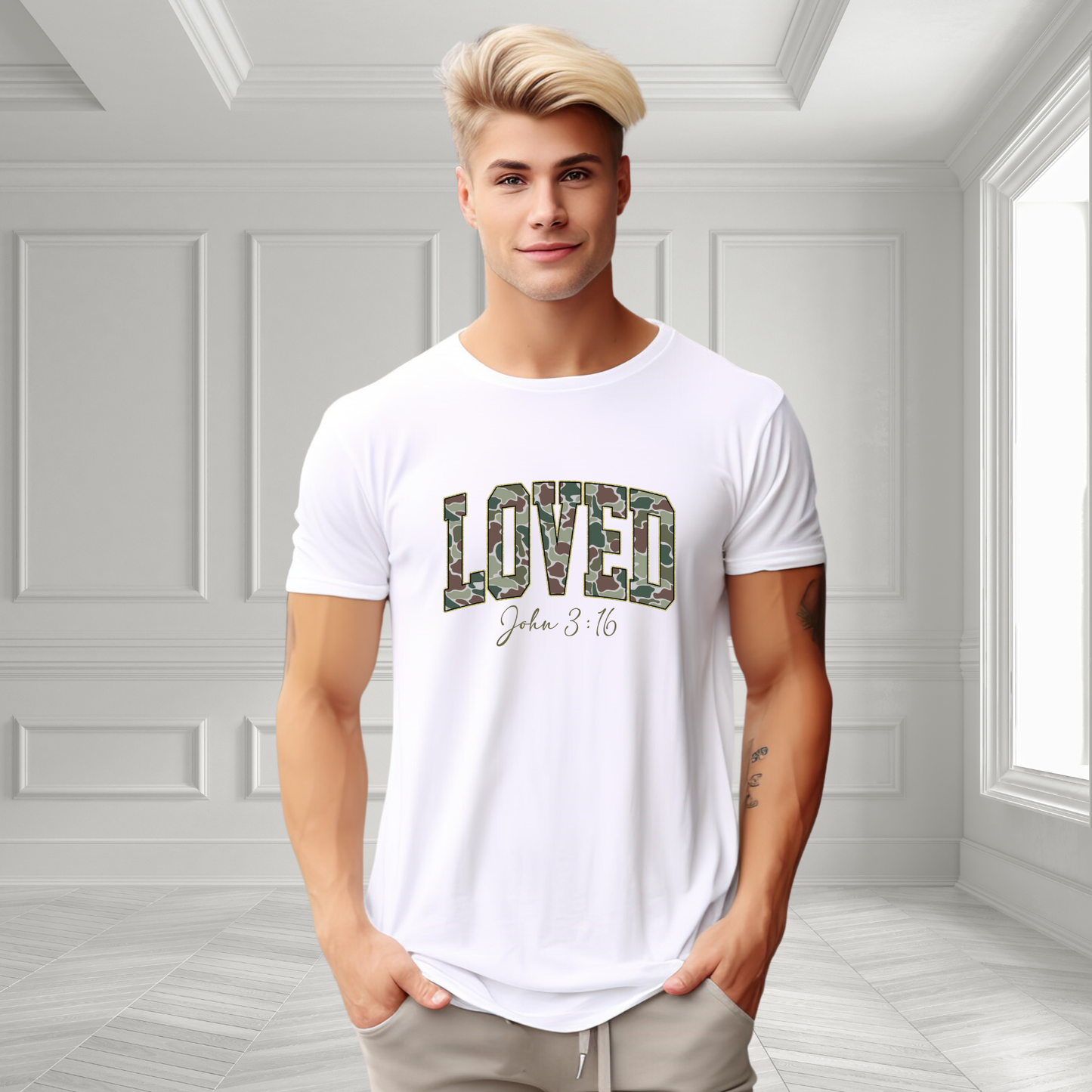 Loved John 3:16 T-Shirt
