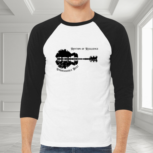 Rhythm of Resilience Baseball Tee