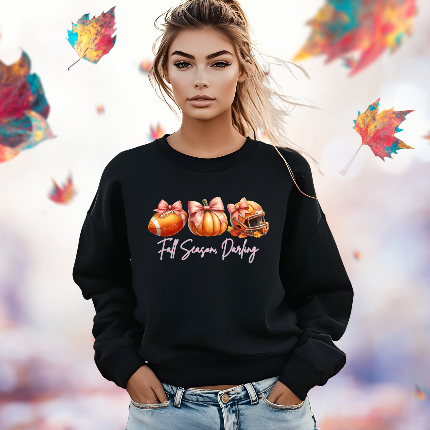 Fall Season Darling Crewneck Sweatshirt