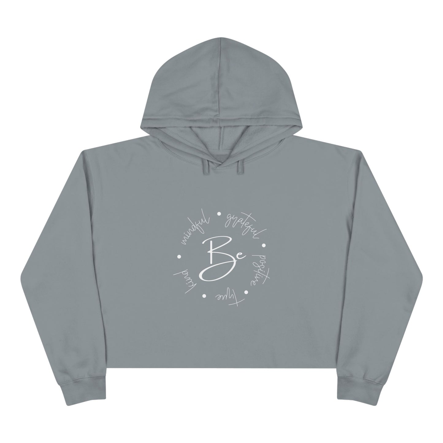 Be Kind, Grateful Crop Hoodie