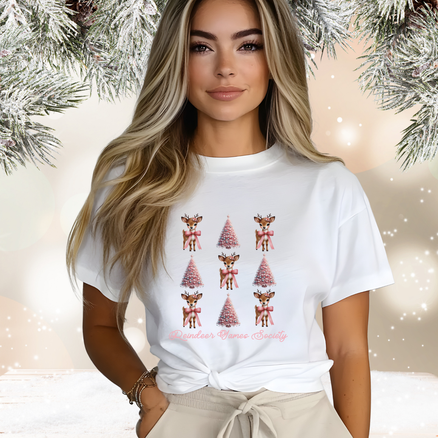 Reindeer Games Society T-Shirt