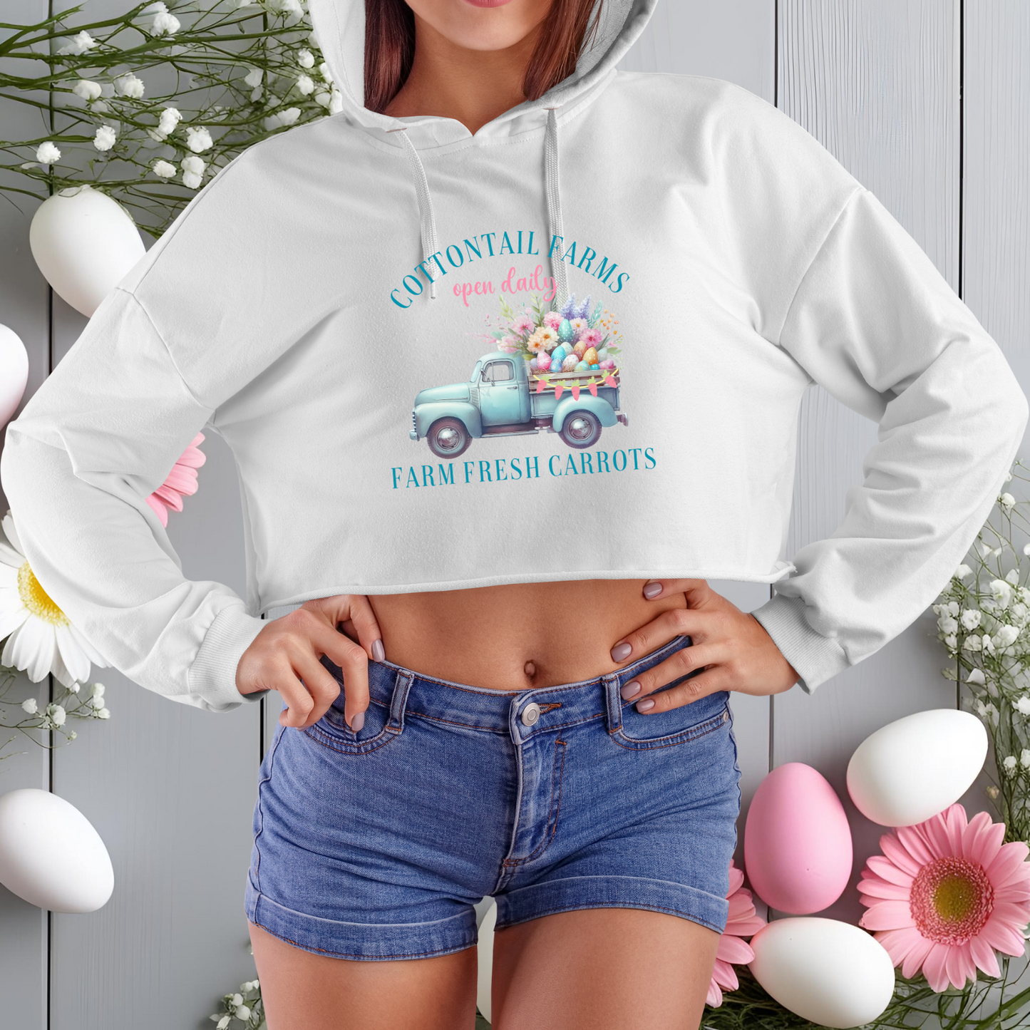 Cottontail Farms Crop Hoodie