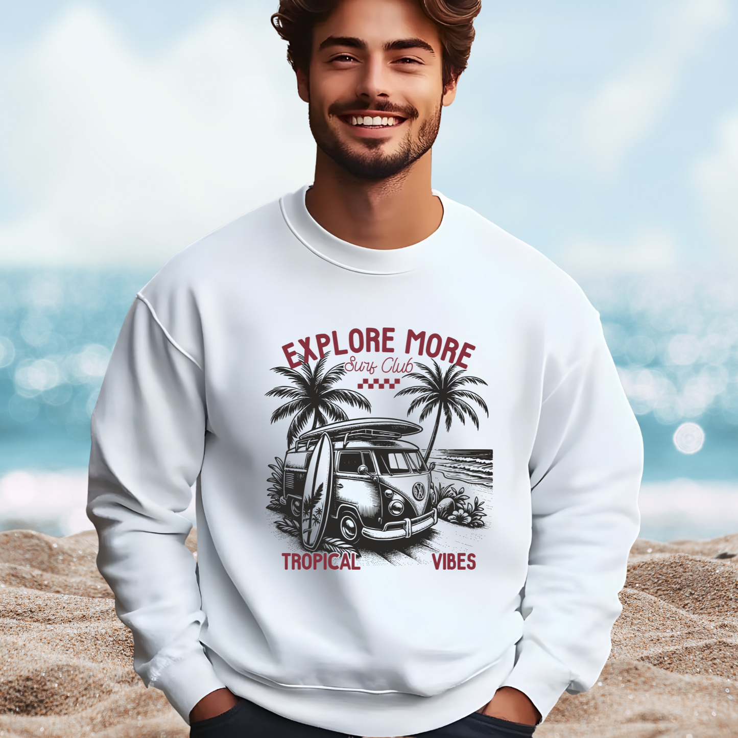 Explore More Crewneck Sweatshirt