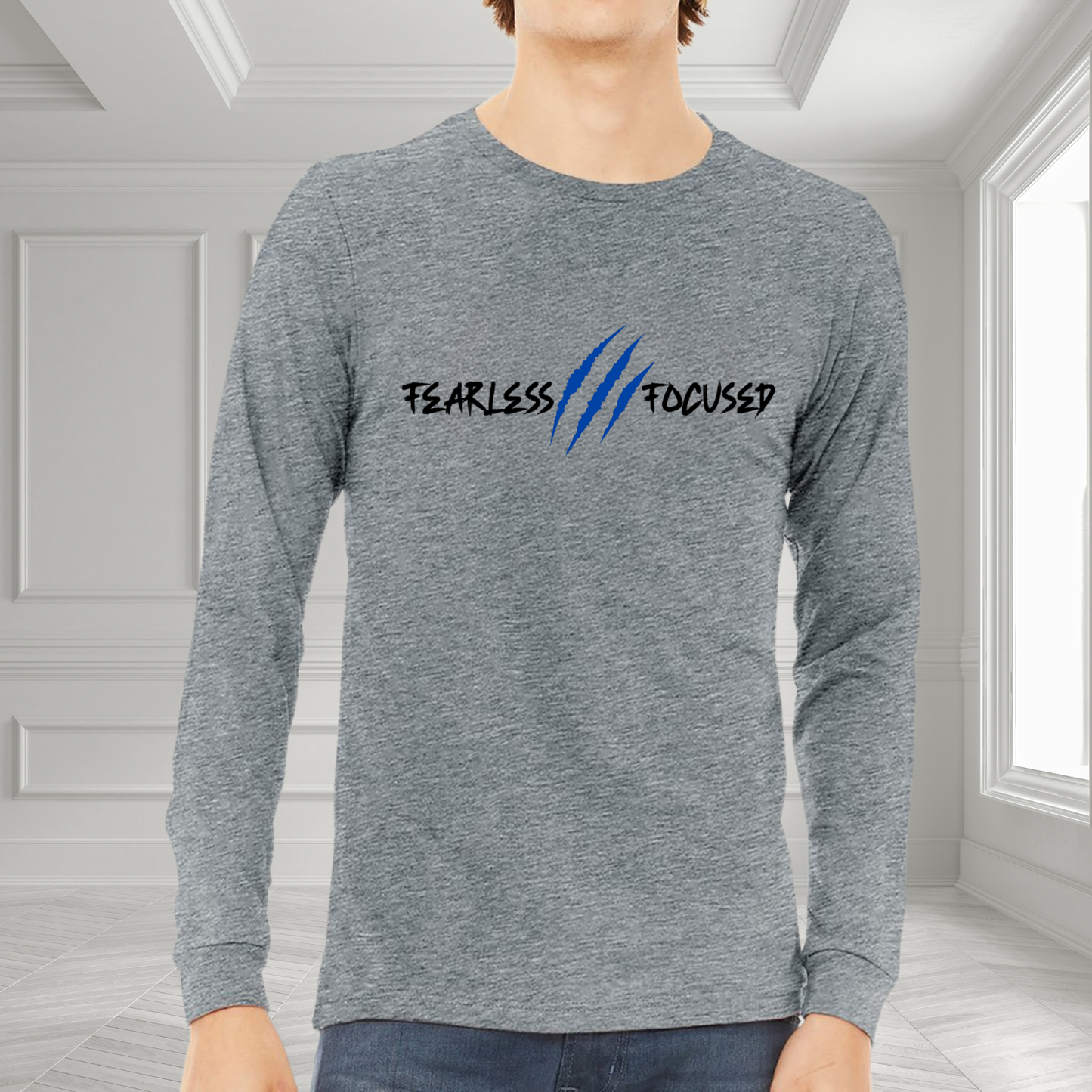 Fearless, Focused Long Sleeve Tee