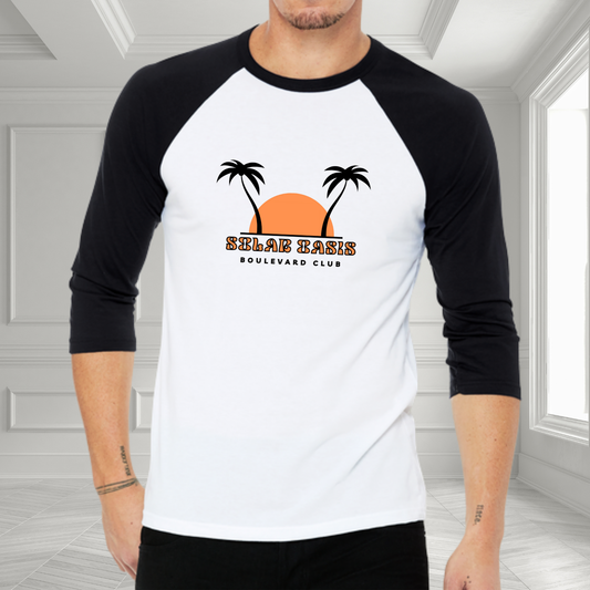 Solar Oasis Baseball Tee