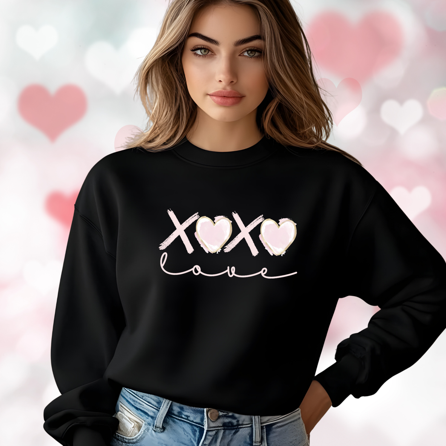XO Love Crewneck Sweatshirt