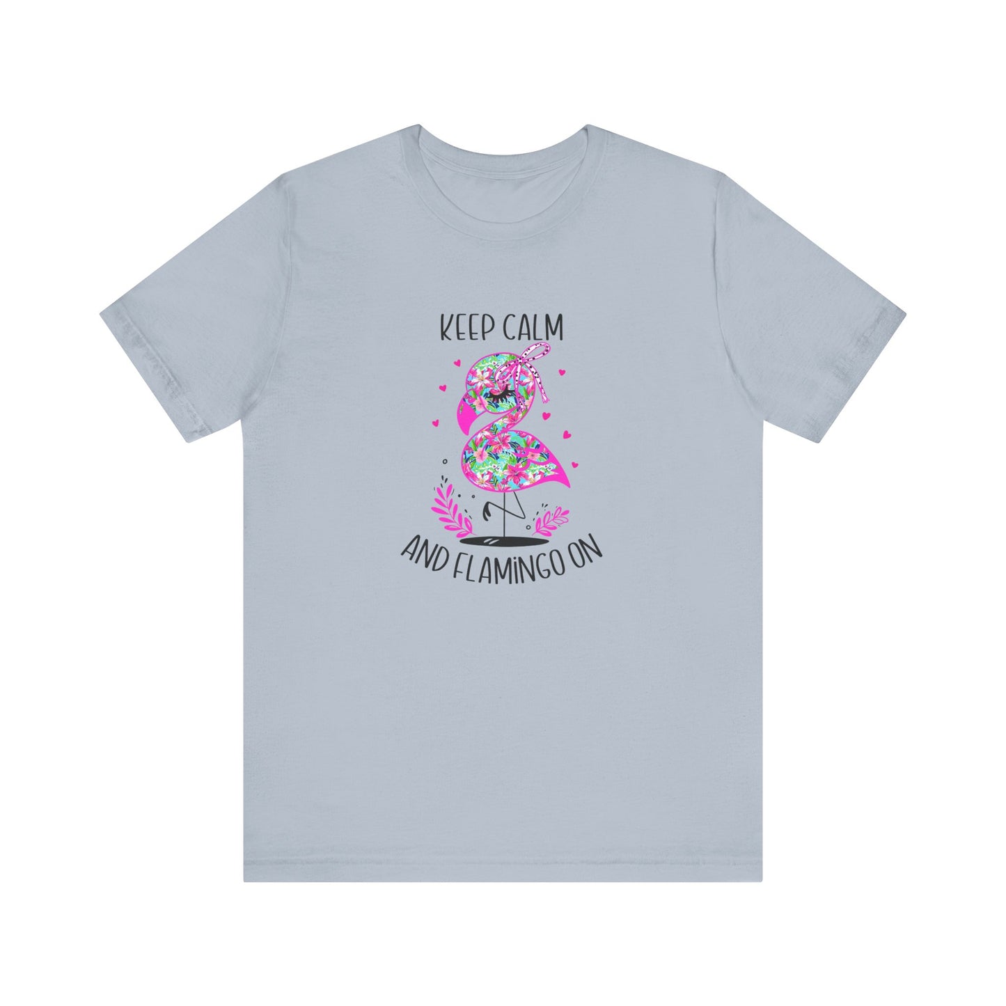 Keep Calm And Flamingo On T-Shirt