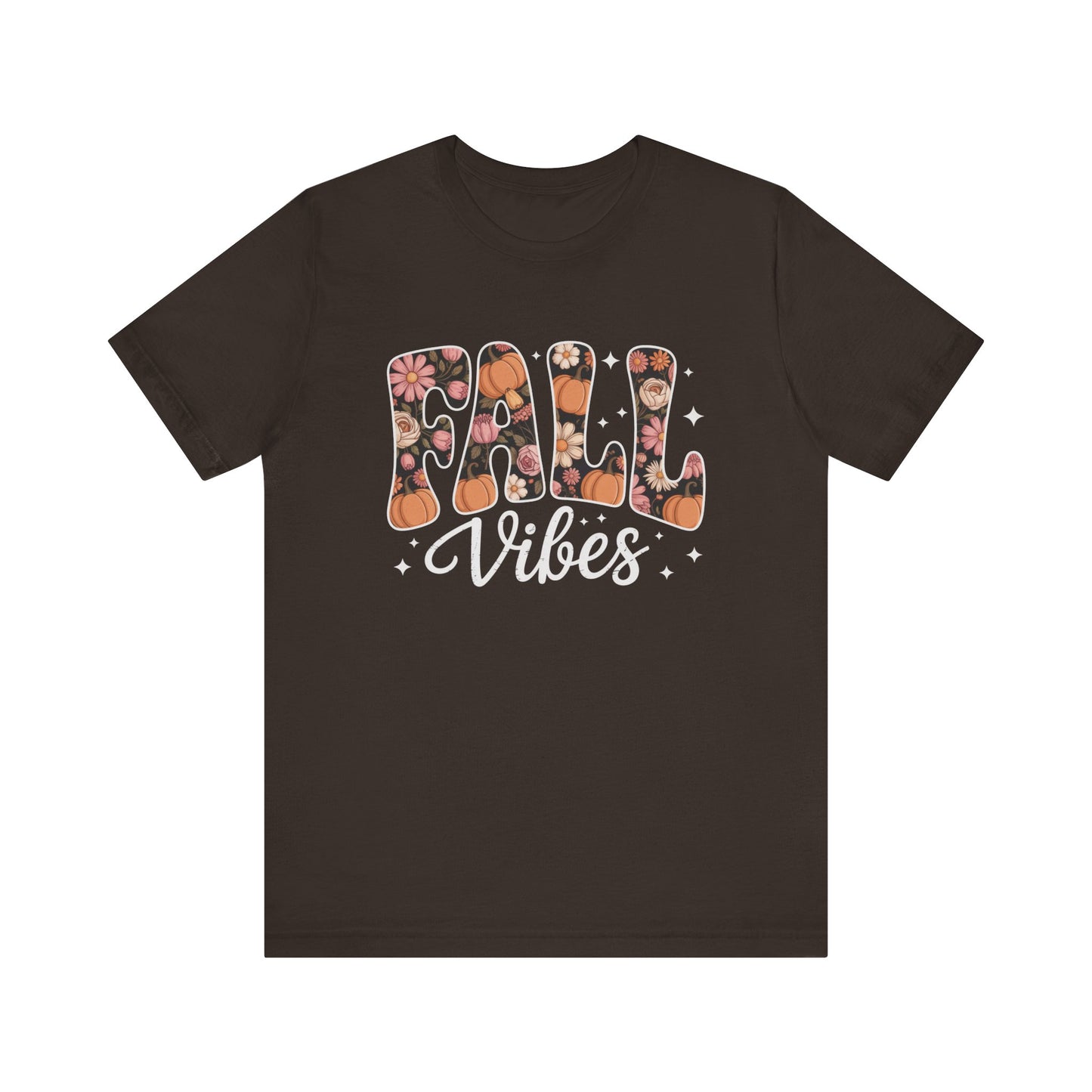 Fall Vibes Floral T-Shirt