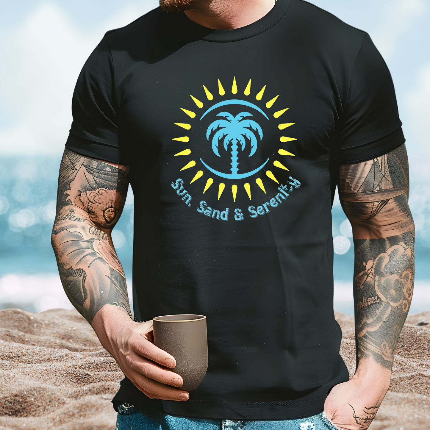Sun Sand And Serenity T-Shirt