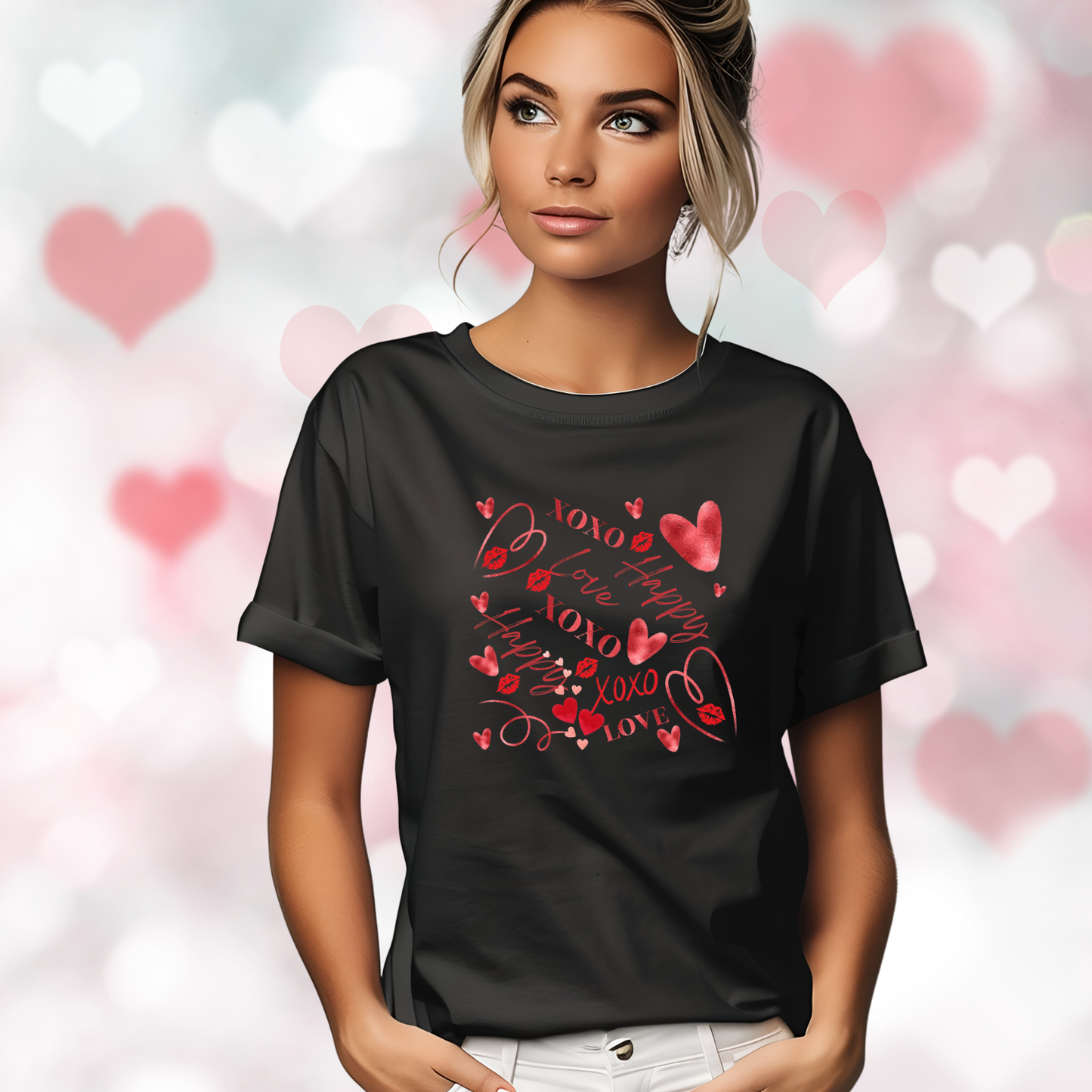 Valentine Word Art T-Shirt