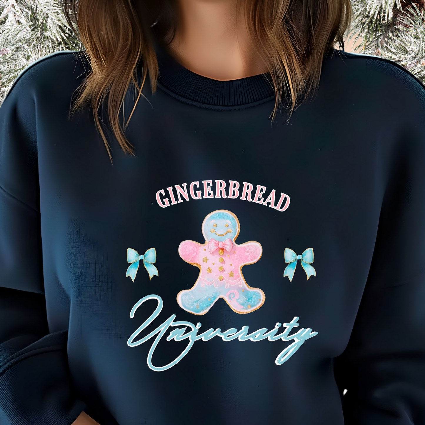 Gingerbread University Crewneck Sweatshirt