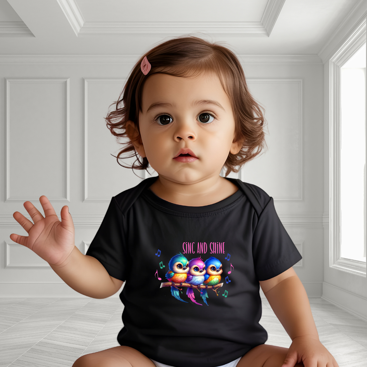 Sing & Shine Infant Short Sleeve Onesie