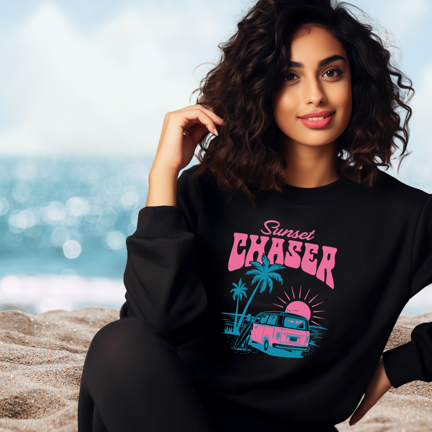 Sunset Chaser Crewneck Sweatshirt
