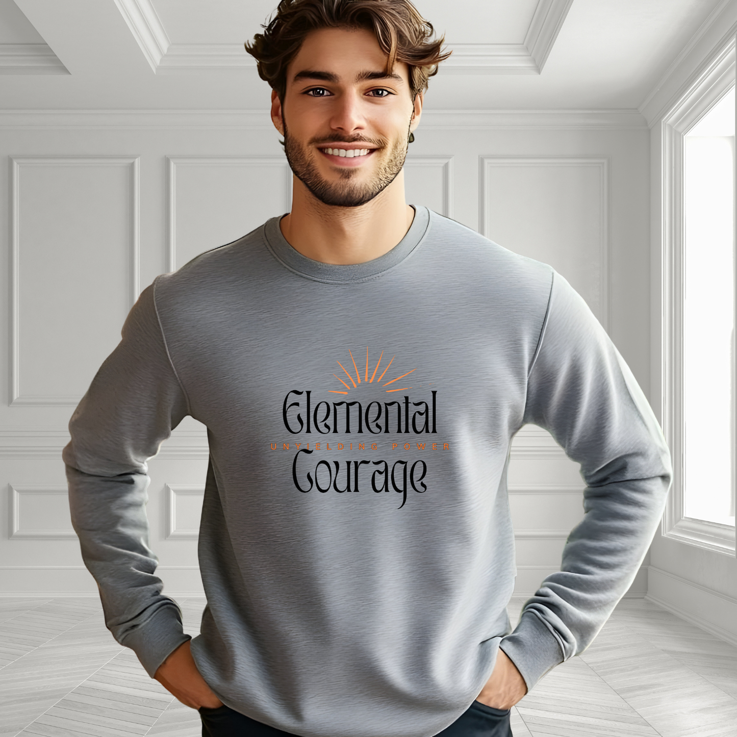 Elemental Courage Crewneck Sweatshirt