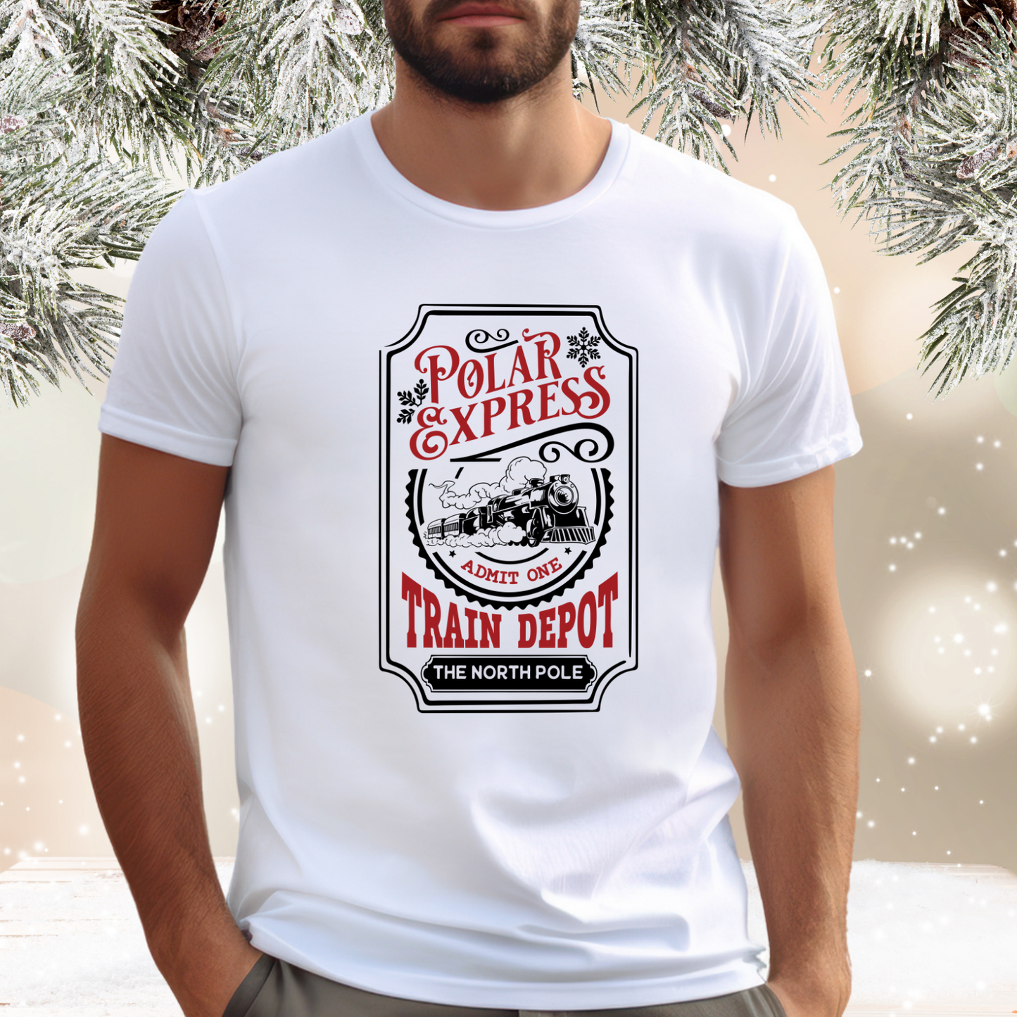 Polar Express Train Depot T‑Shirt