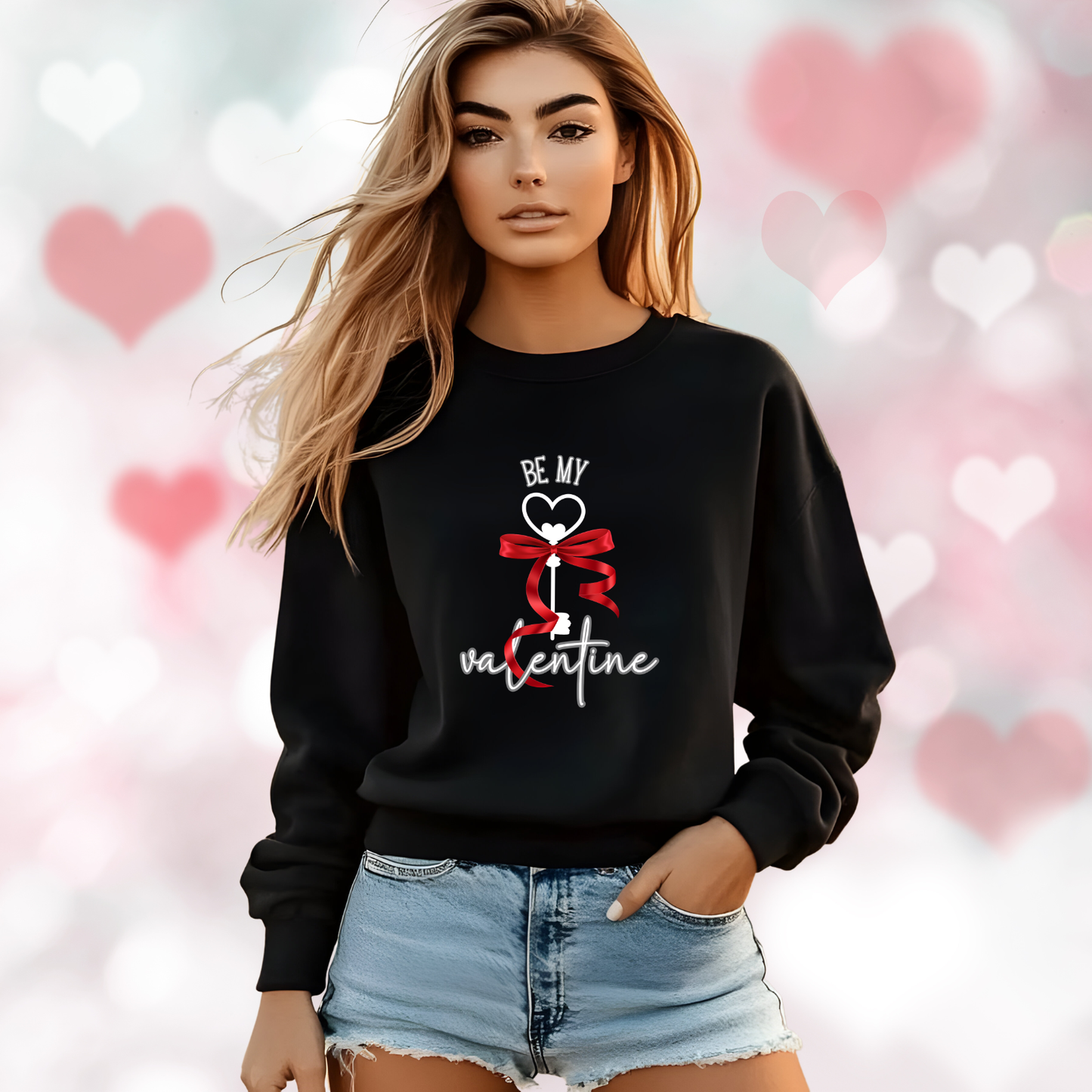 Be My Valentine Crewneck Sweatshirt