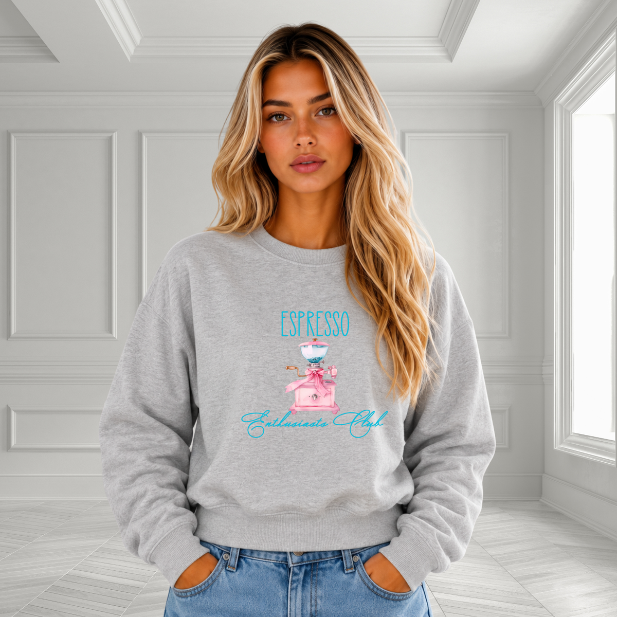 Espresso Enthusiasts Club Crewneck Sweatshirt