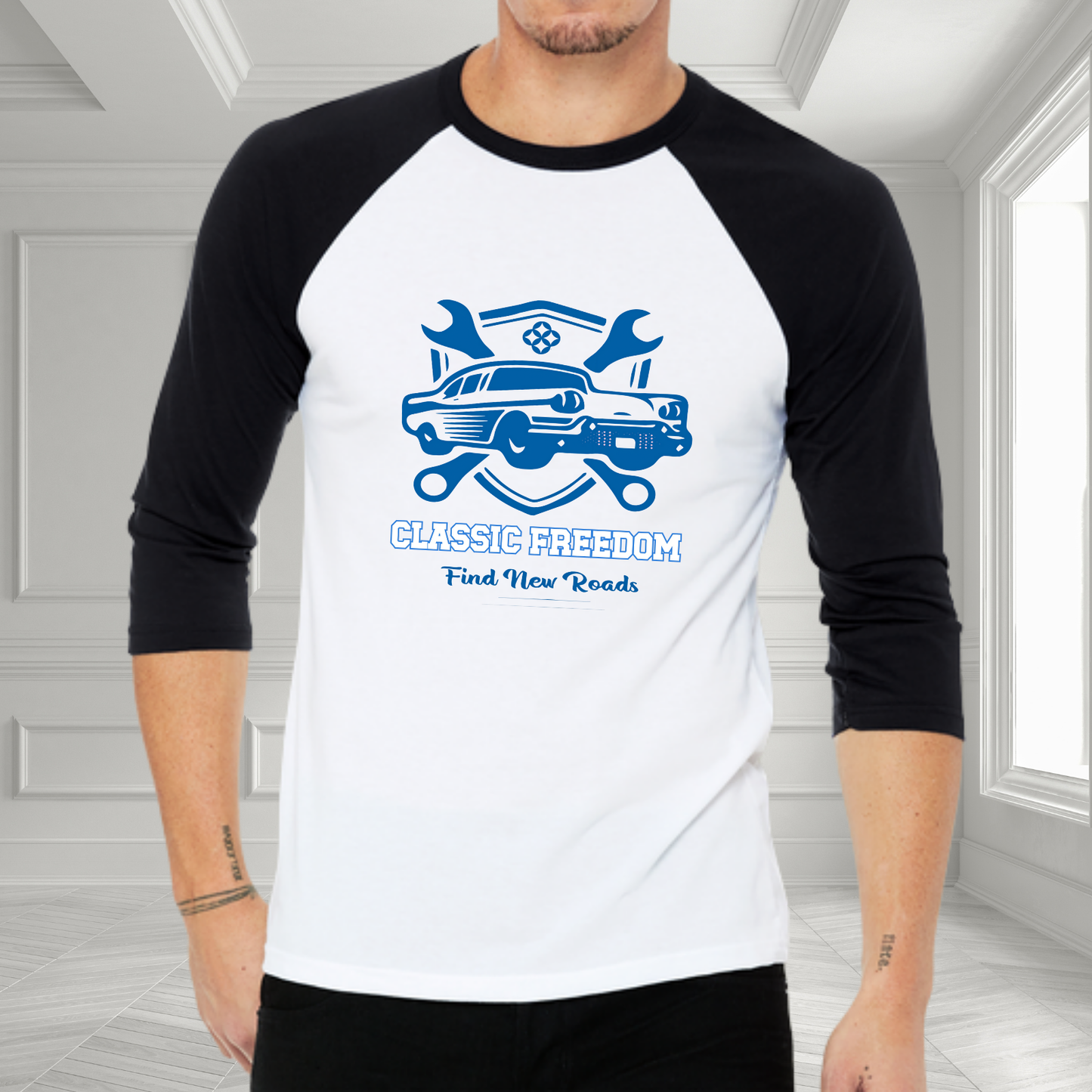 Classic Freedom Baseball Tee