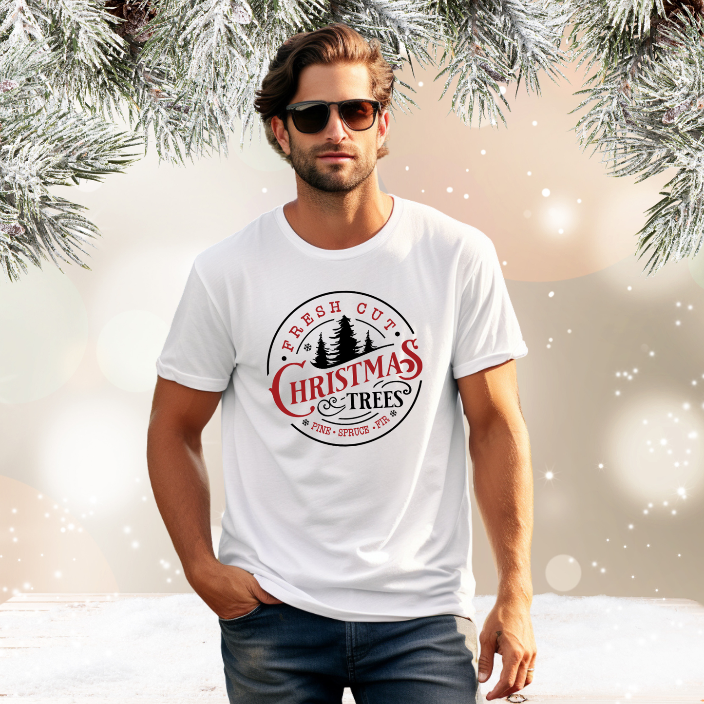 Fresh Cut Christmas Trees T-Shirt